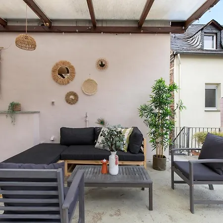 Haus Blaue Traube Mit Moselblick Apartment Ediger-Eller Exterior photo