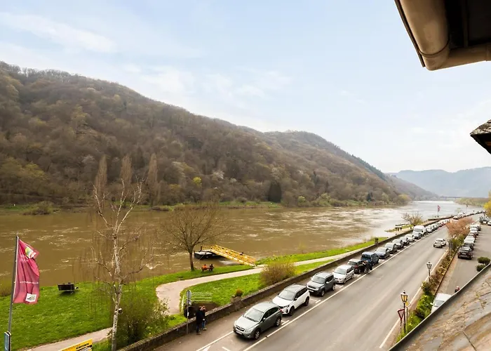Haus Blaue Traube mit moselblick und privat terrasse