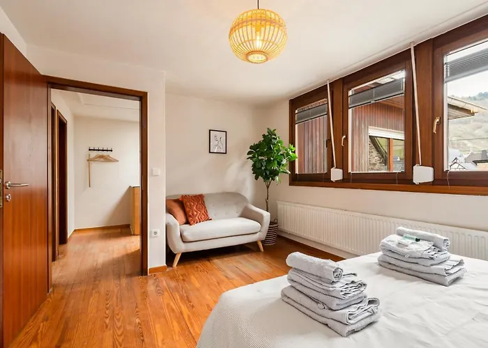 Haus Blaue Traube mit moselblick und privat terrasse