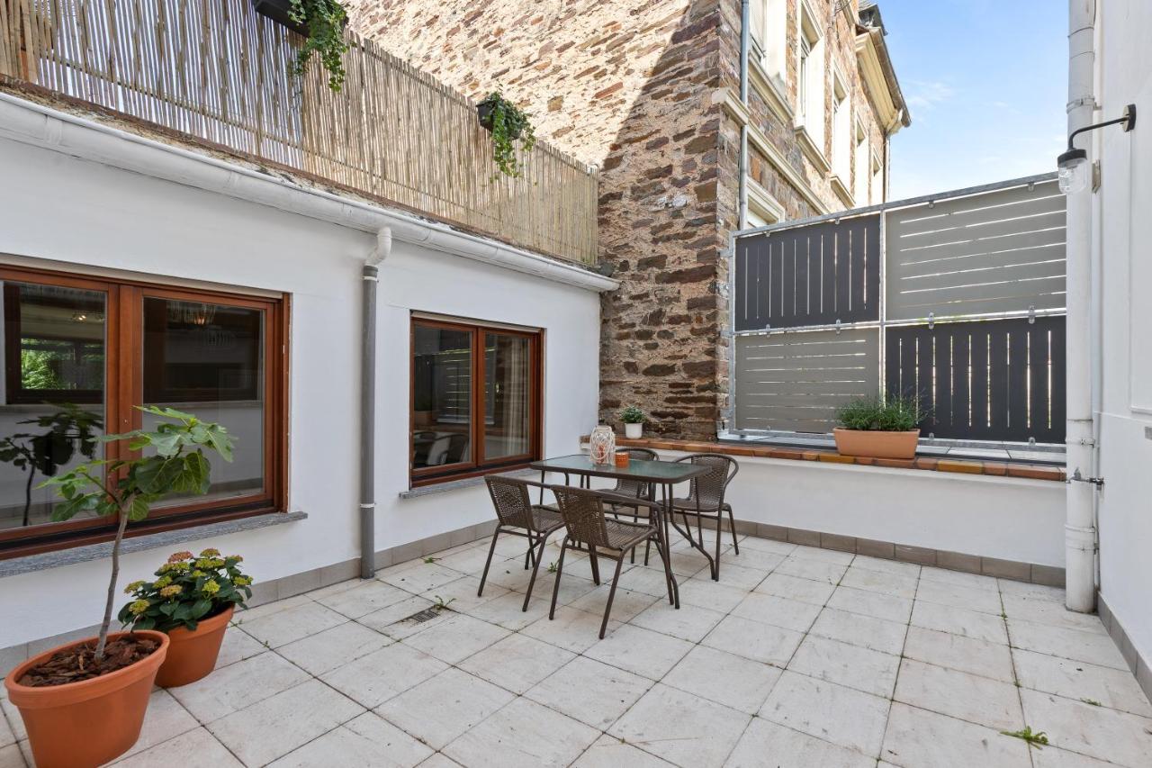 Haus Blaue Traube Mit Moselblick Und Privat Terrasse * Ediger-Eller