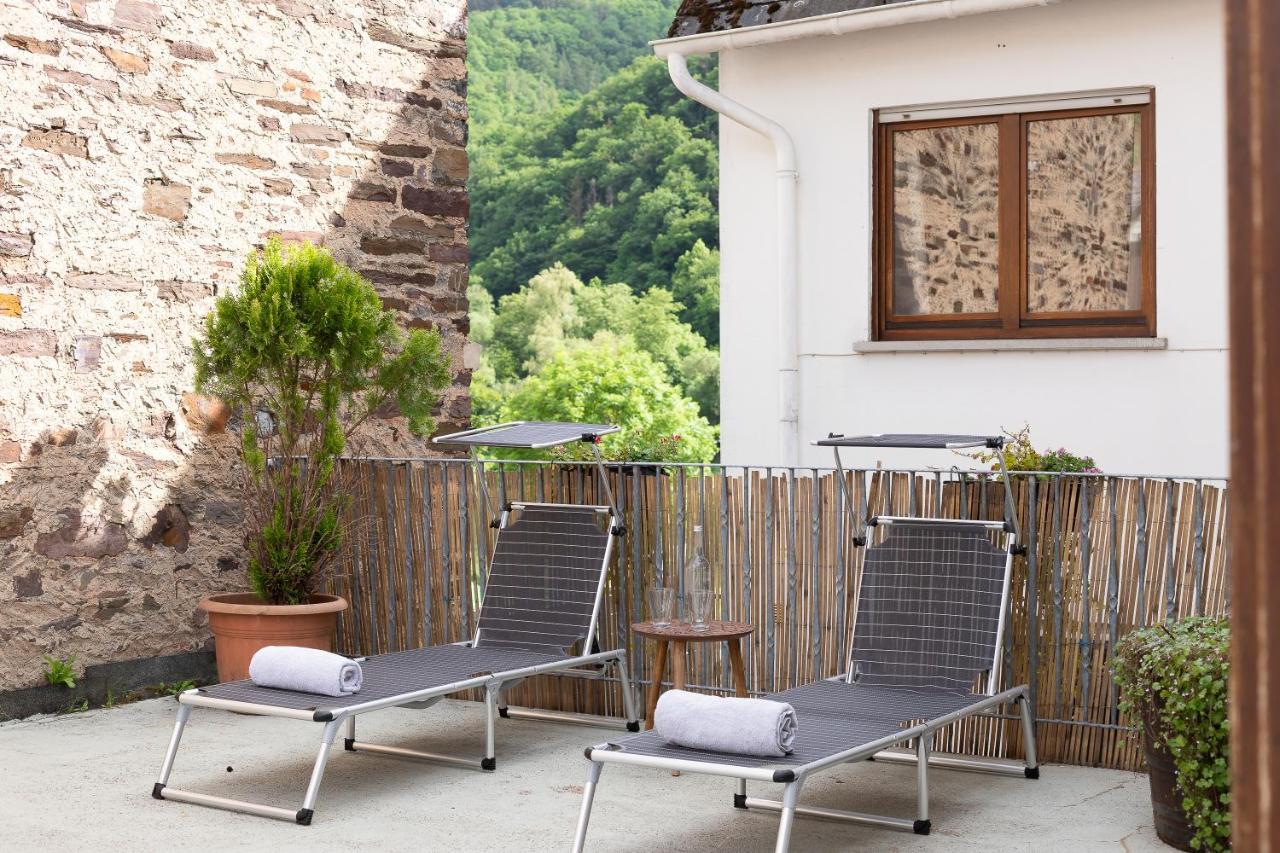 Haus Blaue Traube Mit Moselblick Und Privat Terrasse Ediger-Eller