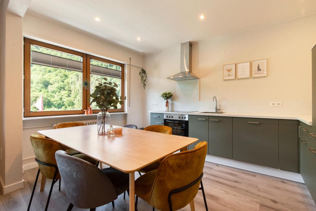Haus Blaue Traube Mit Moselblick Und Privat Terrasse * Ediger-Eller