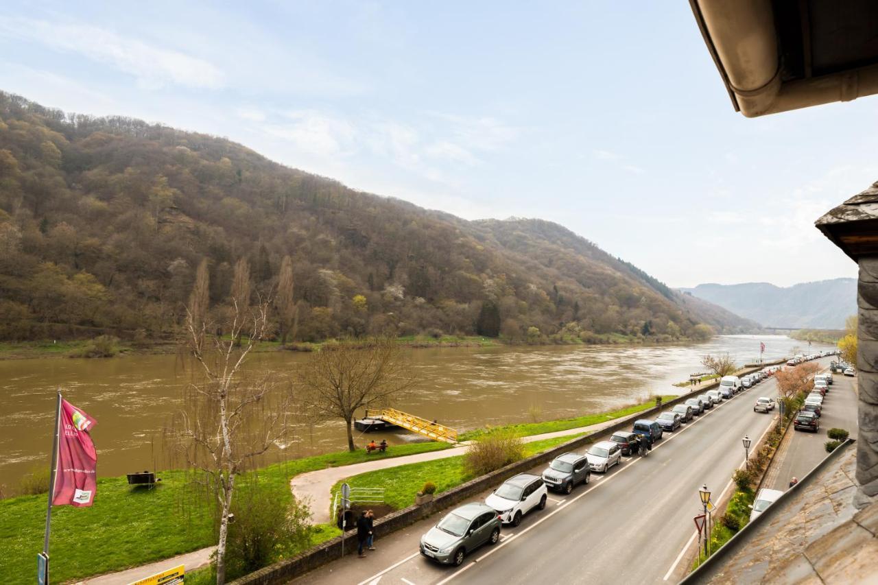 Haus Blaue Traube Mit Moselblick Und Privat Terrasse * Ediger-Eller
