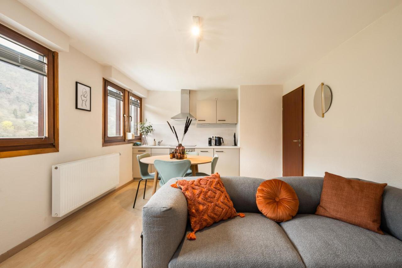 Apartment Haus Blaue Traube Mit Moselblick Und Privat Terrasse Ediger-Eller